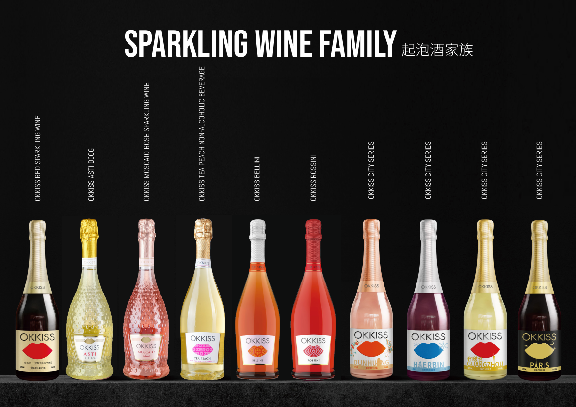 OKKISS 起泡酒产品系列